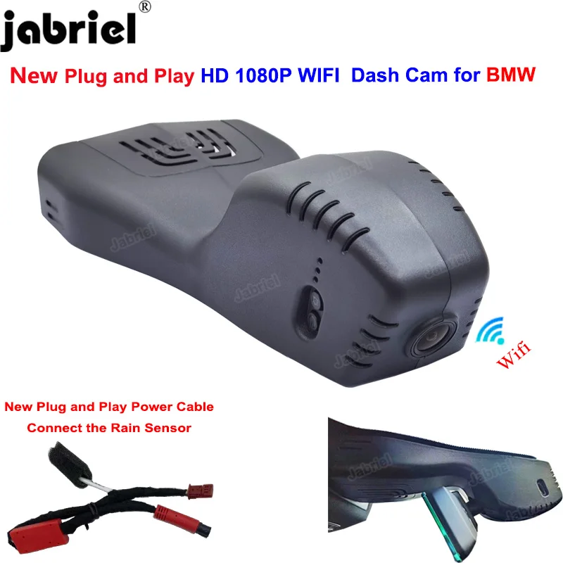 

Video Recorder For BMW X6 G06 40i 30d 40d 2020 2021 Car Dvr Dedicated Full HD 1080P WIFI Dash Cam Driving Recorder Plug and Play