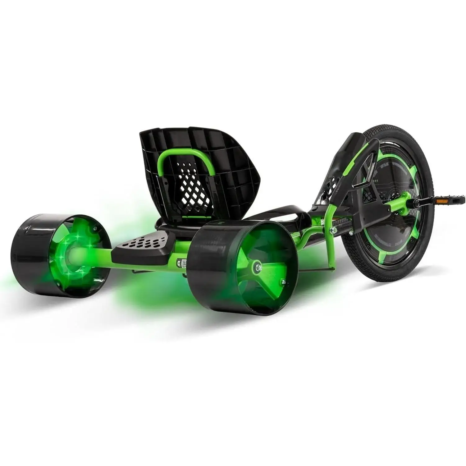 Trike de deriva de 20 polegadas, design ergonômico elegante, assento ajustável, estrutura de aço durável, fácil de operar, trike de deriva para crianças