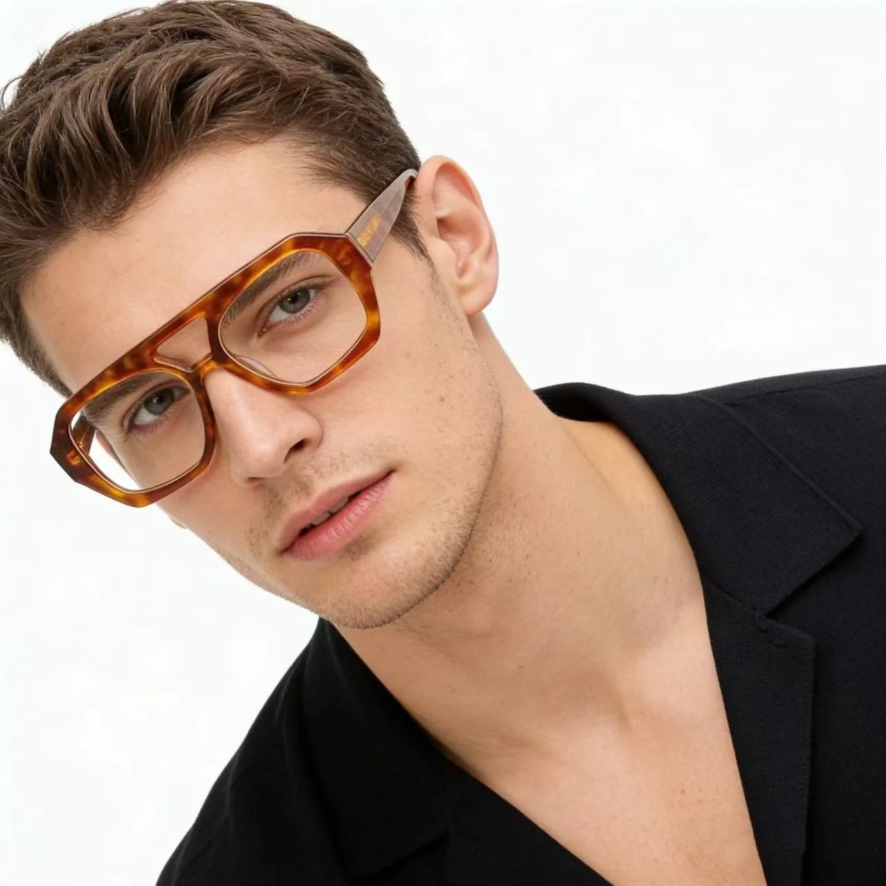 

Y.BBY-X Acetate Glasses Frame for Men Women Brand Design Luxury Eyewear Customized Reading Glasses Prescription Eyeglasses
