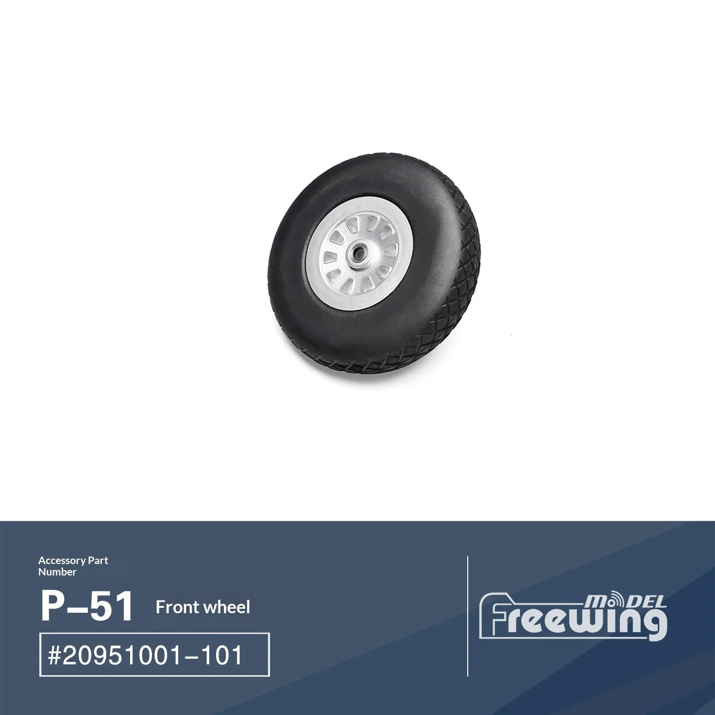 Freewing Flightline 1600mm P-51 Mustang Accessories (2) Propeller Light Assembly Screw Connection Steel Wire Machine Wheel Cable image 3