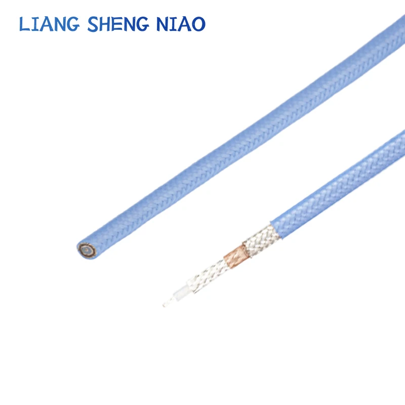 Trx316 Three-Axis Special Cable Bnc Three-Mount Test Cable Trb Double-Layer Insulated Double-Shielded Silver-Plated Cable