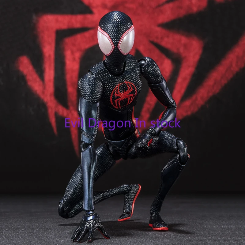 Spider-Man: Across the Spider-Verse Action Figure Original Bandai S.H.Figuarts Gwen Miles Morales TNS Assembly Collectible Model