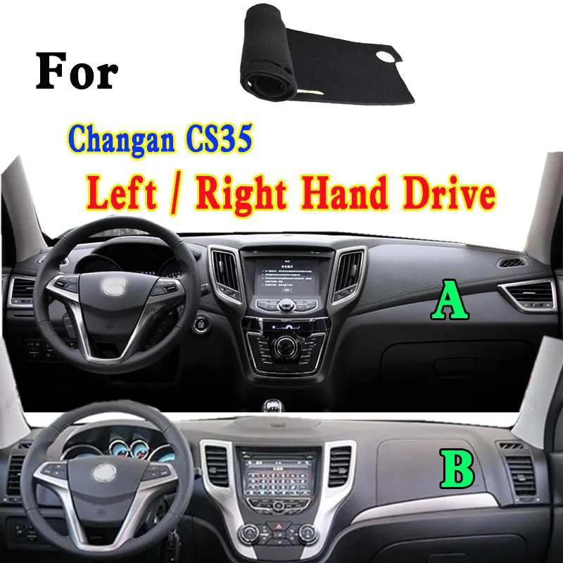 

For Changan CS35 Interior Accessories Dashmat Dashboard Cover Instrument Panel Insulation Sunscreen Protective Pad