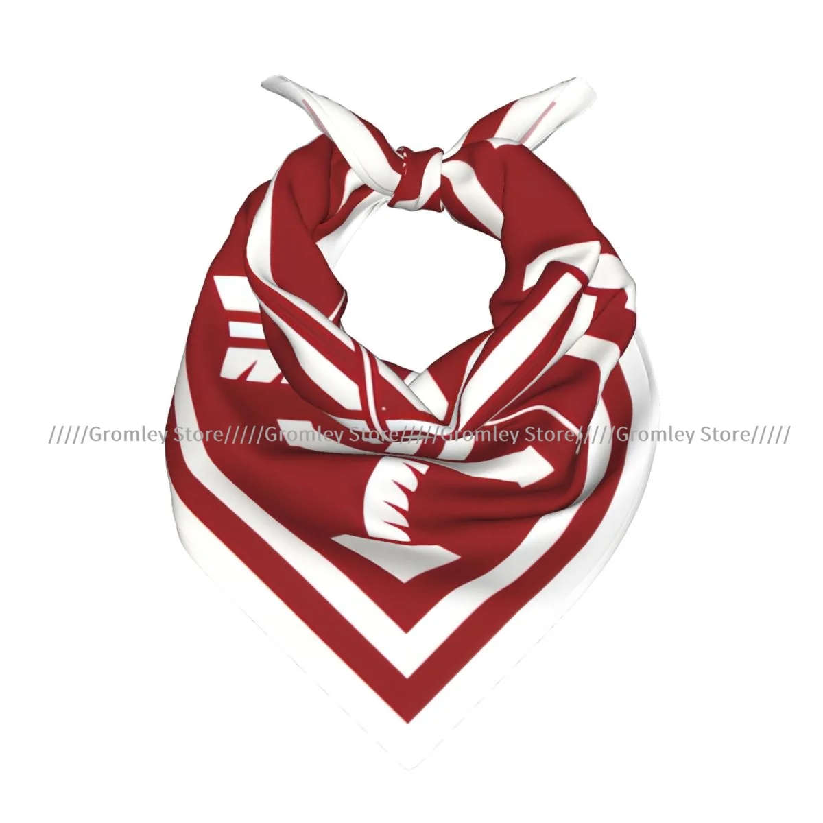 Two Crossed Battle Swords Square Towel Multifunctional Neck Scarf Hair Bandana