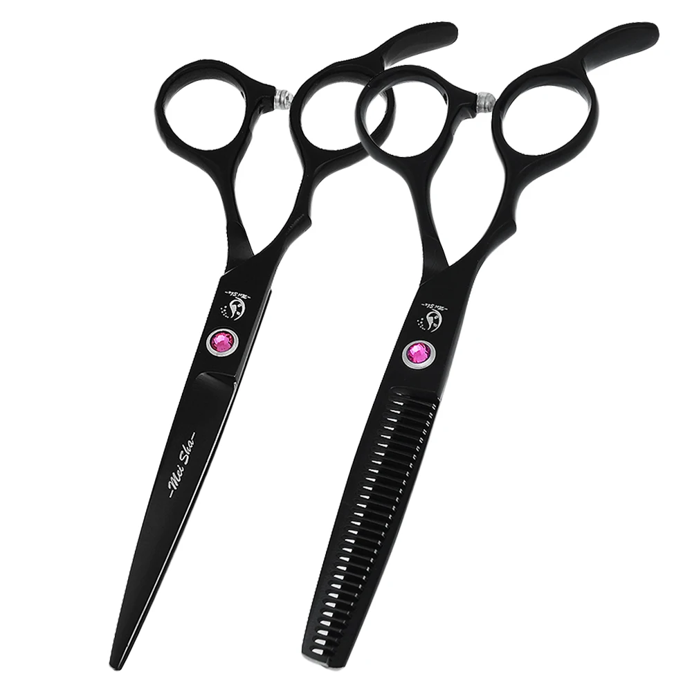 

5.5" 6.0" Left-handed Barbers Hair Shears Salon Styling Shear Hair Thinning Scissors Hairdressing Cutting Clippers JP440C A0050A