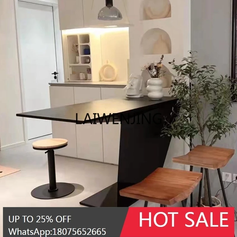 

simple modern minimalist bar table home writing Nordic custom bar table