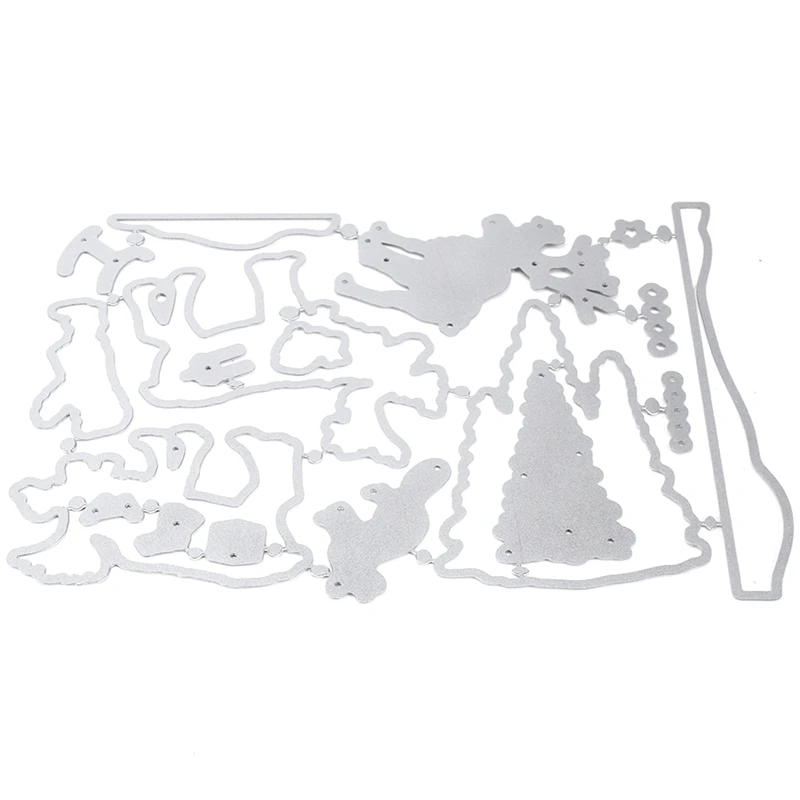 طوابع ويموت لصنع البطاقات DIY بها بنفسك سكرابوكينغ الفنون الحرف ختم طوابع قطع معدنية يموت (5518)