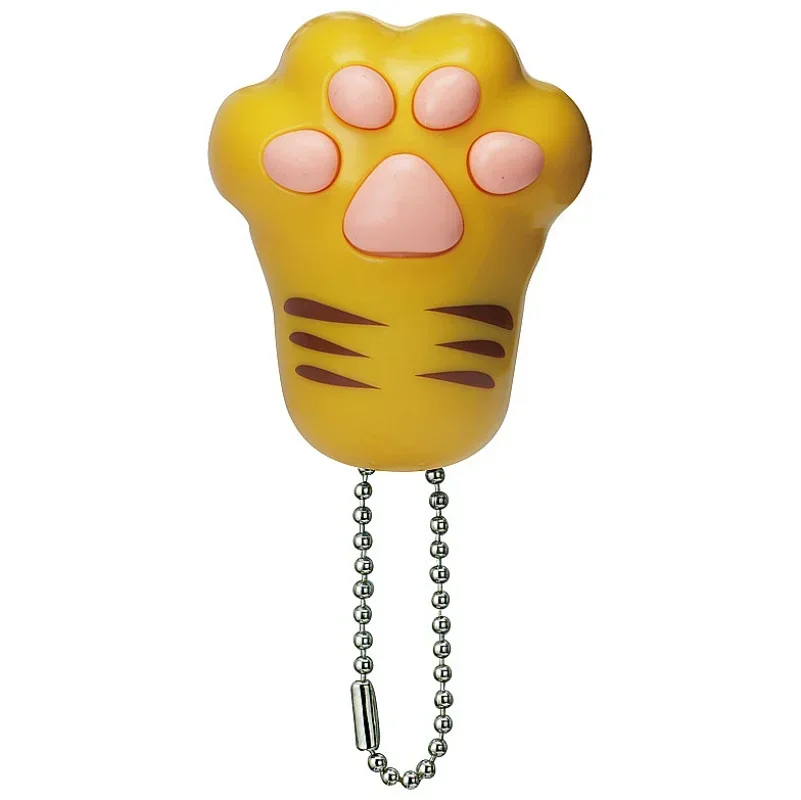 TARLIN Kawaii Cute Gashapon Figure Anime Creative Shock Vibration Cat Claw Meat Ball Massager Keychain Figurine Capsule Toy