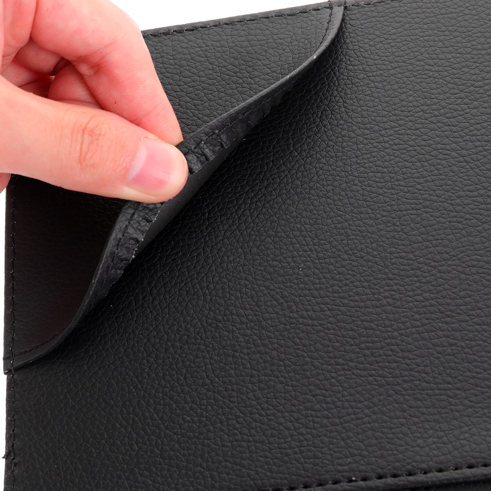 

Compact Check Presenter for Restaurant Menu Cover Holder PU Clipboard Easy Replace Inner Page Convenient Meal Price Display