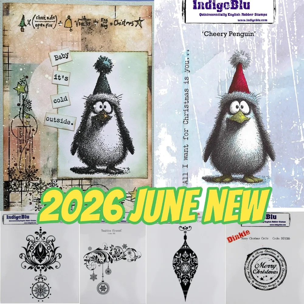 2026 Fröhliches Rentier Metall-Schneideformen und Stempel für DIY Scrapbooking Fotoalbum Prägung Dekorative DIY Papierkarten