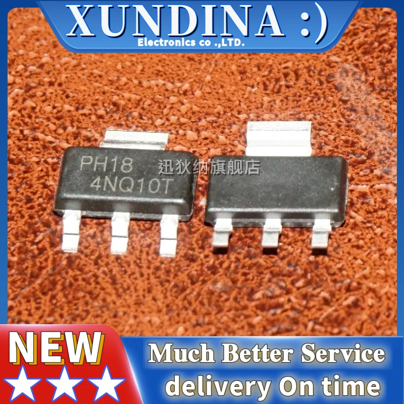 10PCS/LOT PHT4NQ10T SOT-223 new and original IC