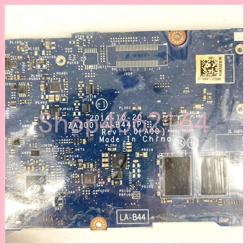 Imagem -03 - Laptop Motherboard para Dell Mainboard 100 Testado ok La-b441p i3 i5 I75th Gen Cpu 4gb 8gb de Ram Xps 13 9343