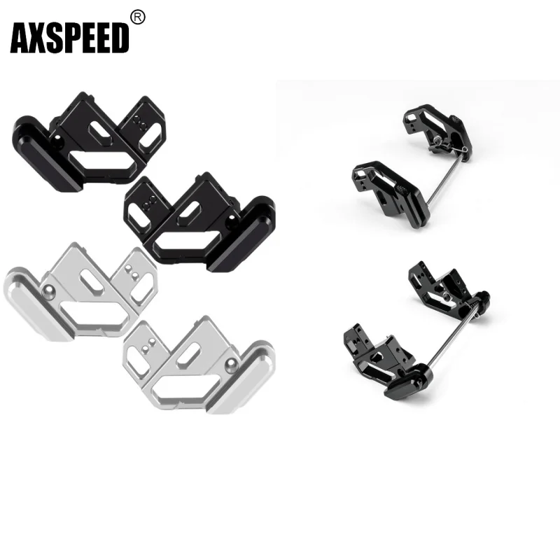 AXSPEED Rear Axle Suspension Bracket Mount for 1/12 Tamiya 57409 58347 Lunch Box RC Monster Truck Upgrade Parts
