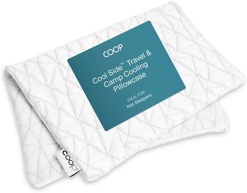 

Cooling Travel Pillowcase with Dual-Sided Design - Ultra Soft & Breathable for Hot Sleepers