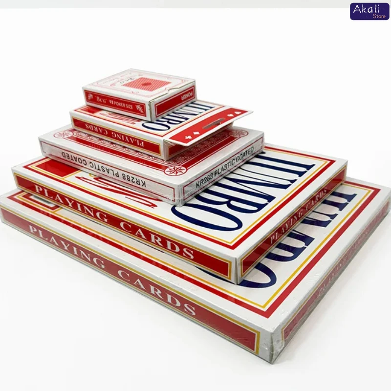 2/4/6/9x Larger 54 Cards Super Jumbo Oversized Playing Cards Birthday Party Favors Adult and Family Board Games Photo Props