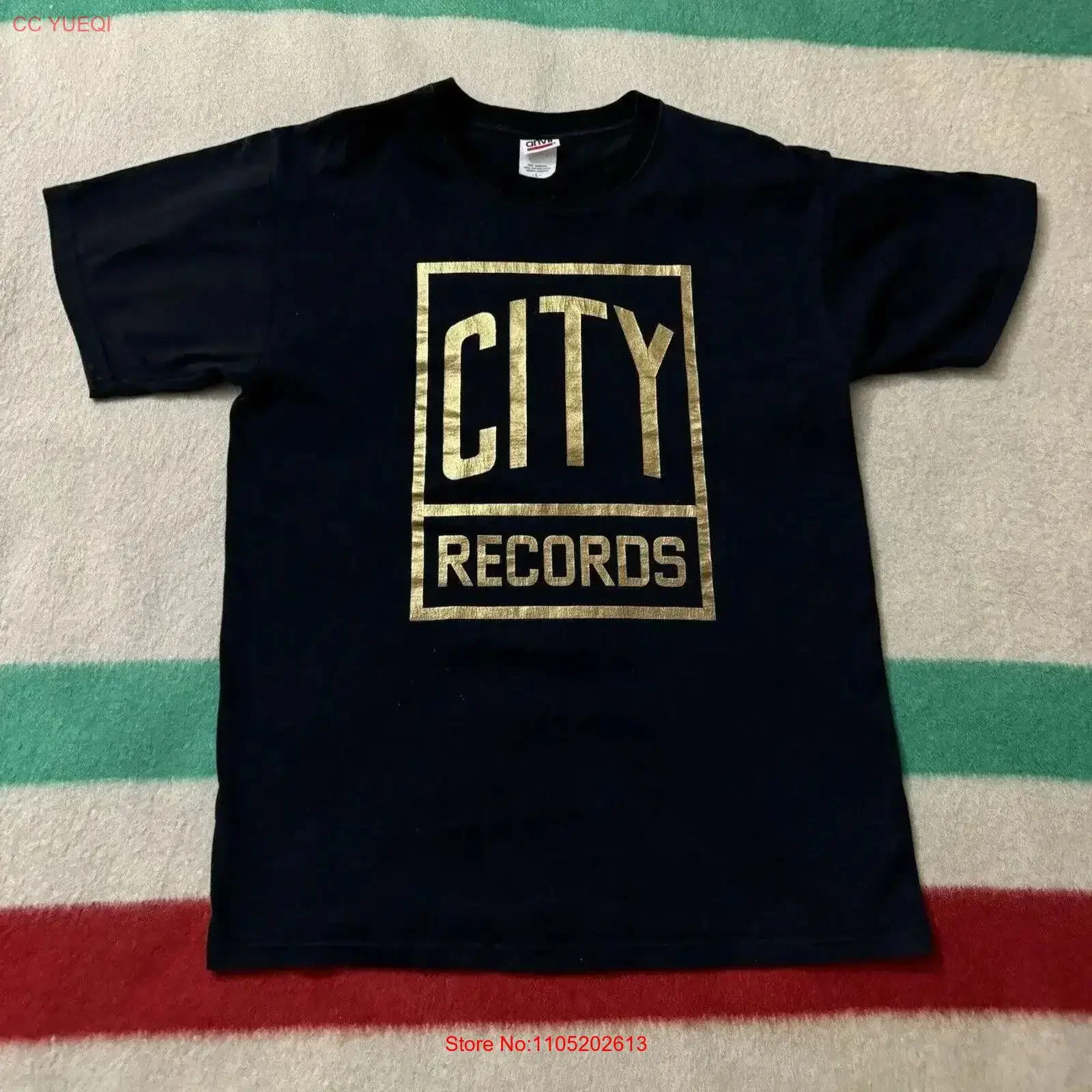 تي شيرت رقم N ine Takahiro Miyashita 2005 The High Streets City Records تي شيرت كبير عتيق مصمم ملابس الشارع الشهير