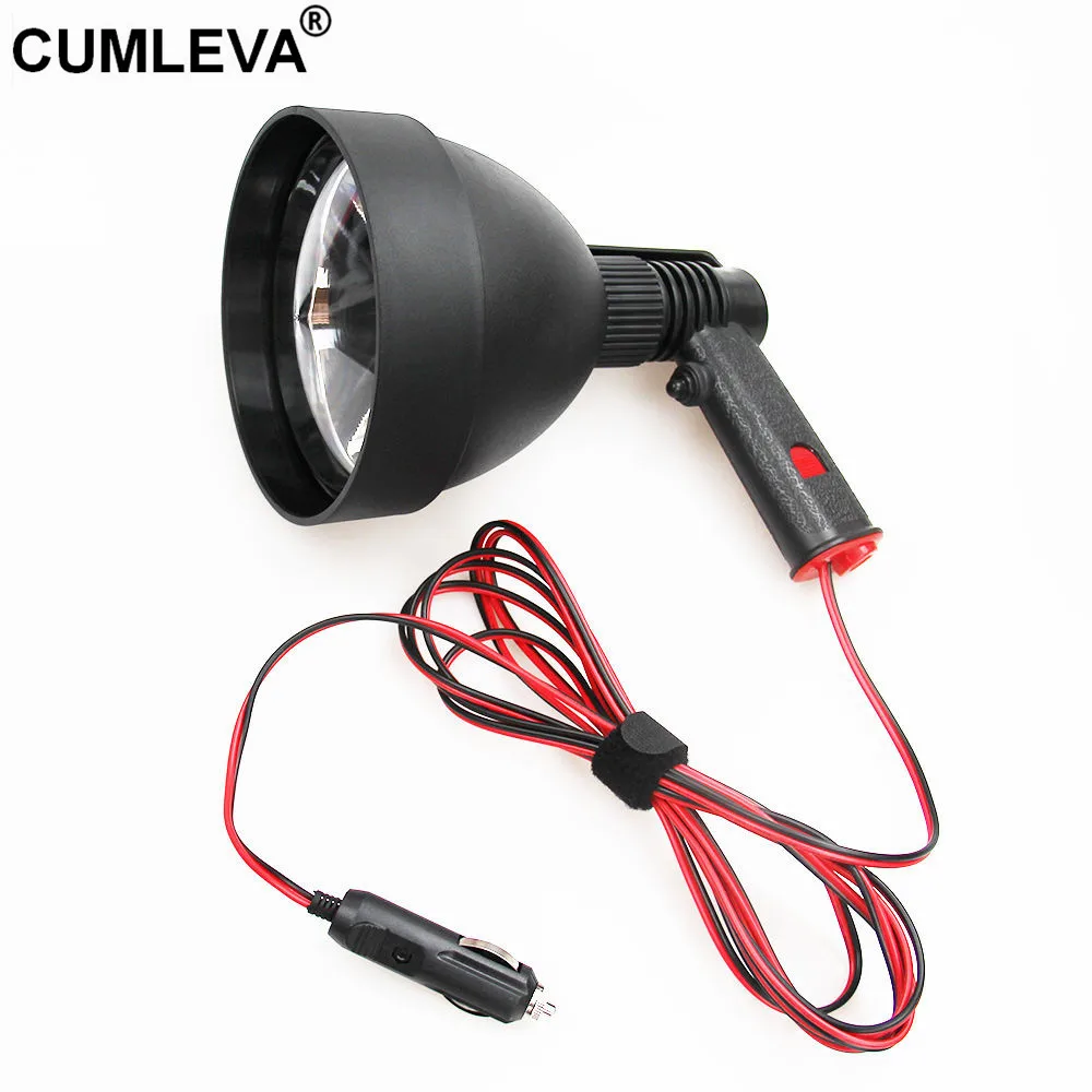 USA  Luminus SST-40 25W 45W 65W 2500LM   LED Handheld Spotlight Professional  Hunting Light 12V 150MM Portable Spotlight Torch