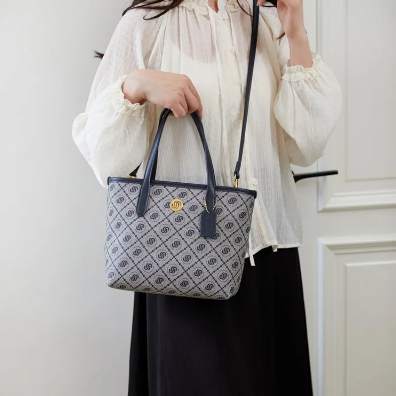 

Элегантная женская сумка из кожи с рисунком орхидеи и элегантным повседневным винтажным повседневным стилем ​