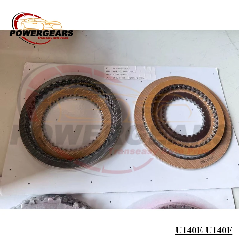 

Новый комплект фрикционных дисков для трансмиссии U140E U140F, ремонтный комплект, подходит для Toyota Lexus