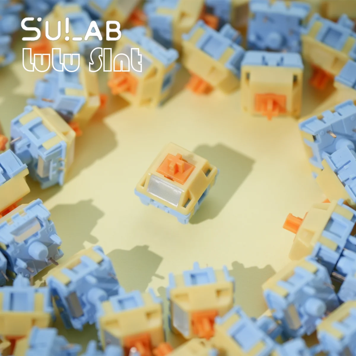 

LuLu Silent Switch Linear Pre-Lubed 5 Pins HotSwap POM Stem HMX Switches For Mx Mechanical Keyboard 기계식 키보드 축