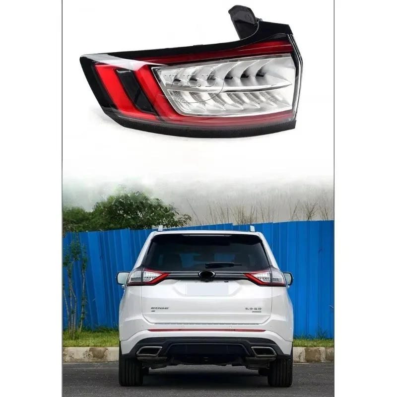 

Tiy Rear Taillight Assembly HT4Z13404D HT4Z13405E for Ford Edge 2015 2016 2017 2018 Car LED Tail Light Brake Warning Lamp