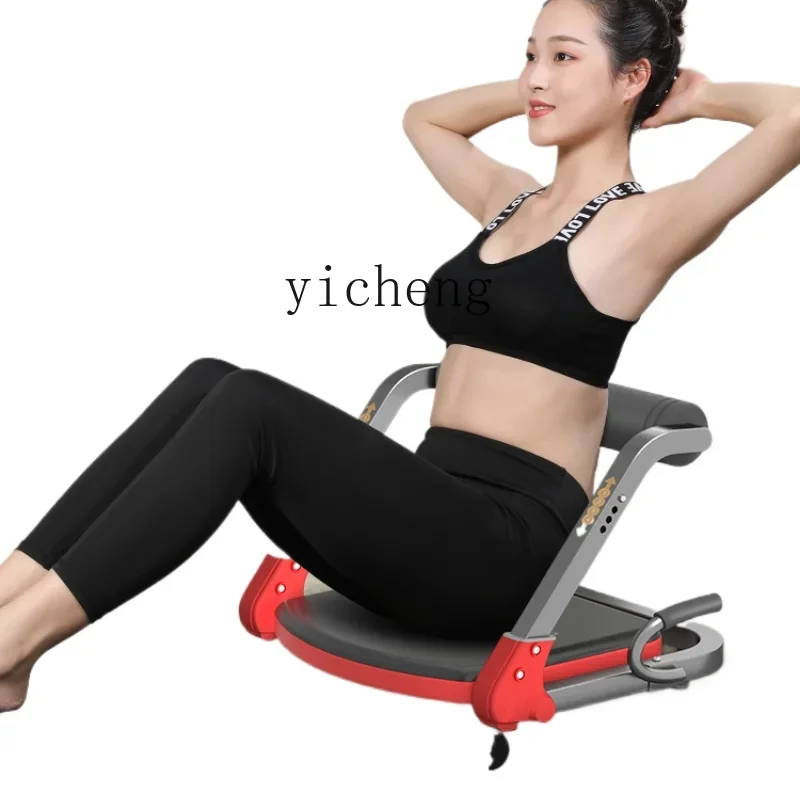 

ZK Sit-Ups Abdomen Machine Home Belly Roll Aid Sports Fitness Equipment