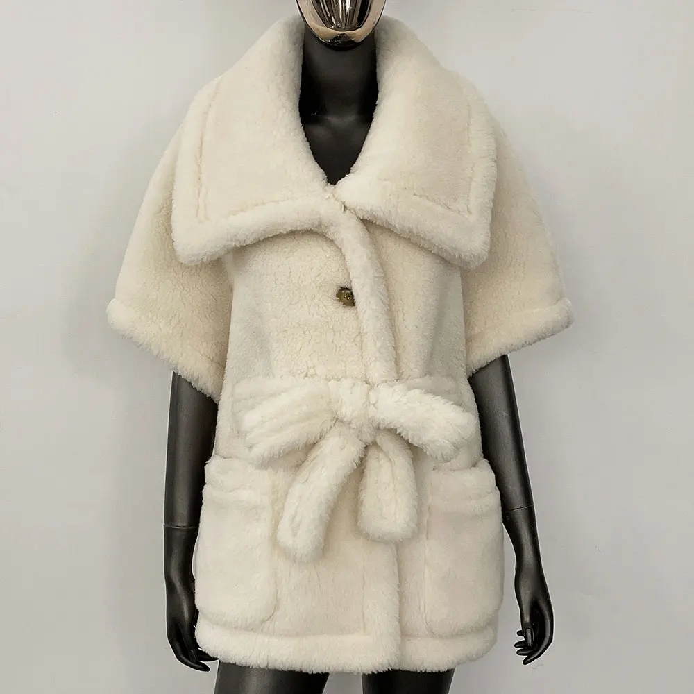 

Short Teddy Vest Coat Women Waistcoat 2025 Lady Wool Coat Gilet Fur Vest Women Sleeveless Fur Waistcoat Fur Coat Oversize Women