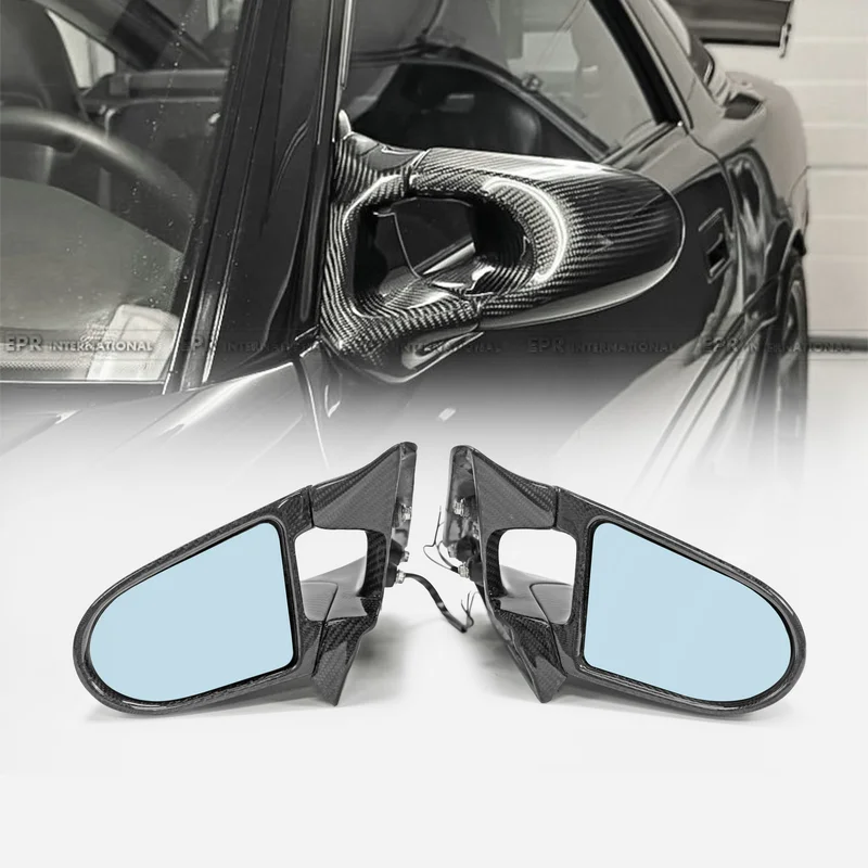 

For Supra MK2 JZA70 Aero Mirror (Left Hand Drive Vehicle)，Side Aerodynamic Vision Component，Exterior Upgrade Accessory