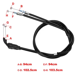 250CC Motorcycle Accessories Throttle Cable Wire Fuel Return Cable For Kawasaki KX250F 2013-2016 2014 2015 KX250 KX 250 F KX250Z