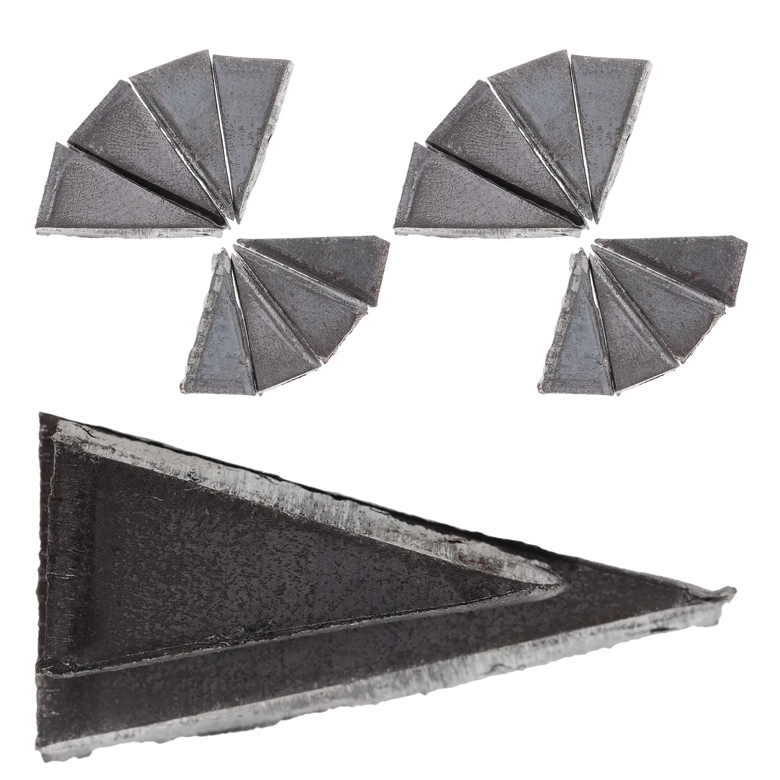 40 Pcs Triangle Wedge Wedges For Blacksmith Hammer Handle Hammers Wedge Anti Slip Taper Carpentry Spare Plug Claw Installation