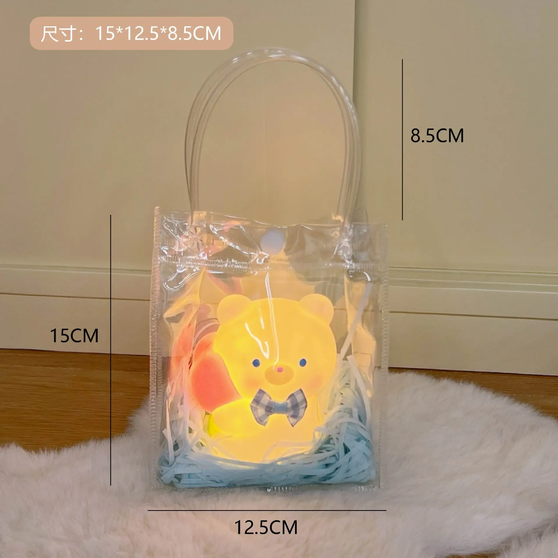 Creative Fashion Cute Cartoon Dog Personality Small Table Lamp Student Bedroom Bedside Lamp Decoration Small Night Light Modern