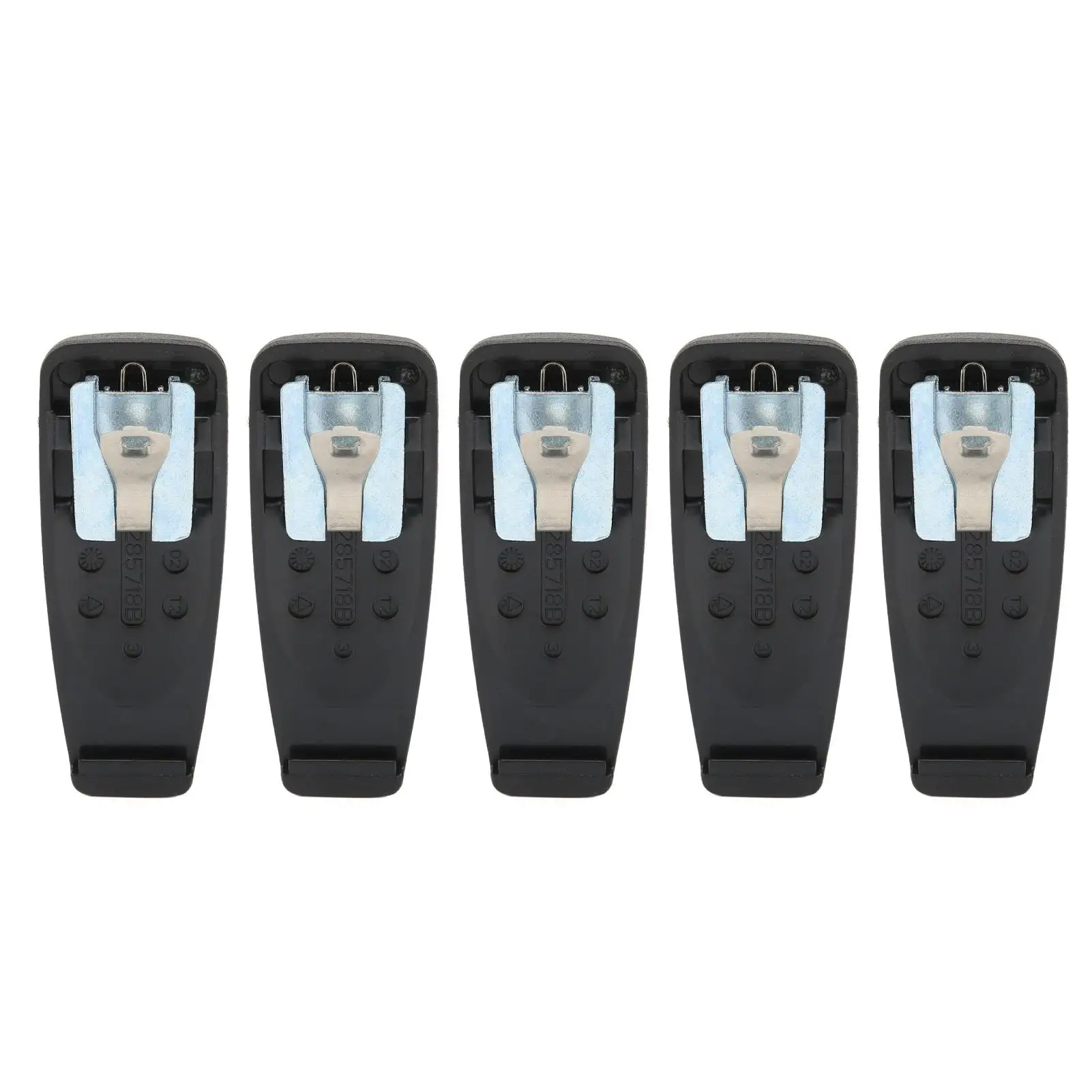 5PCS Portable  Clips for Walkie Talkies - Compatible with for gp2000 , GP88S, GP328, GP338 - Multipurpose Replacement