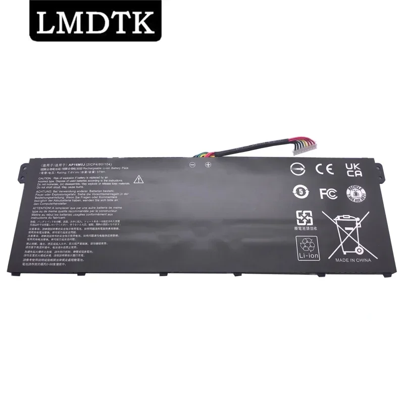 

LMDTK New AP16M5J Laptop Battery For Acer Aspire 1 A114-31 3 A314-31 A315-21 A315-51 5 A515-51 Series