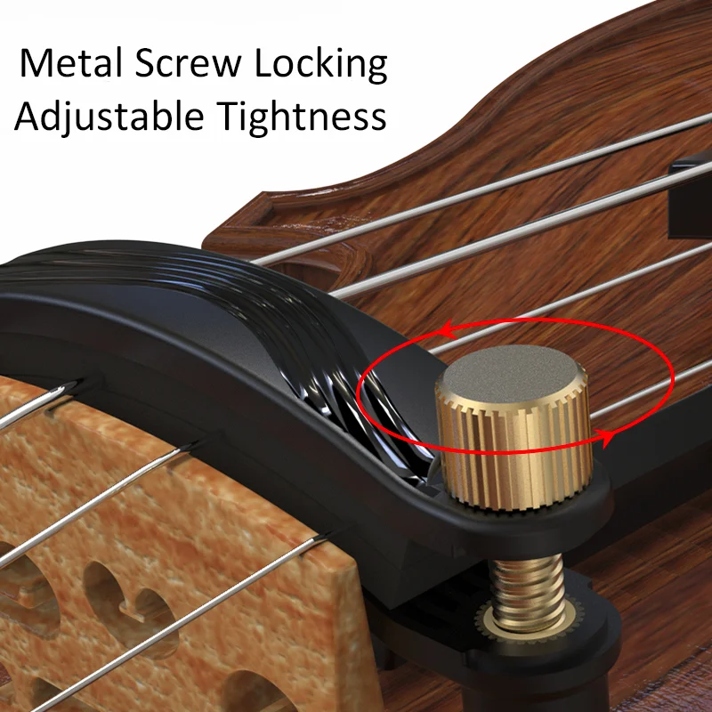 Violin Mute for Violin Practice Silencer Mute Reduces Volume with Protective Padded Sponge Adjustable Screws Violin Accessories