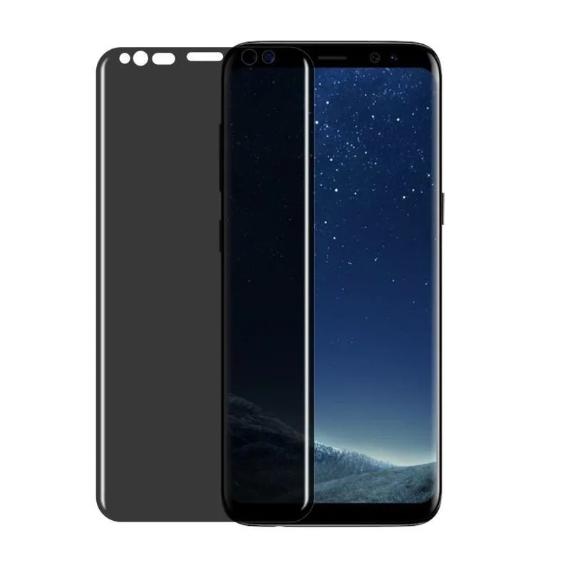 Zakrzywione szkło hartowane antyszpiegowskie do Samsung Galaxy S21 S20 S22 Ultra S10 S9 S8 Plus ochrona prywatności folia antypeep