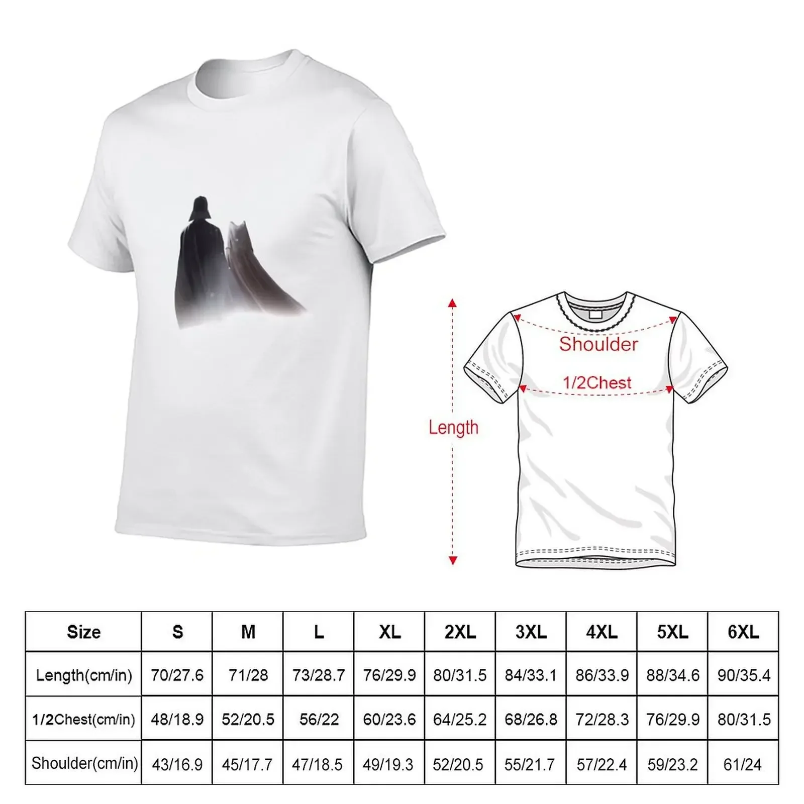 Master and Apprentice T-Shirt custom shirt plain blacks T-shirt men