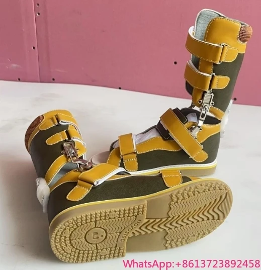 

Children's Special Medical Shoes Flat Feet Orthopedic Cerebral Palsy Correction Hemp AFO Adjustable