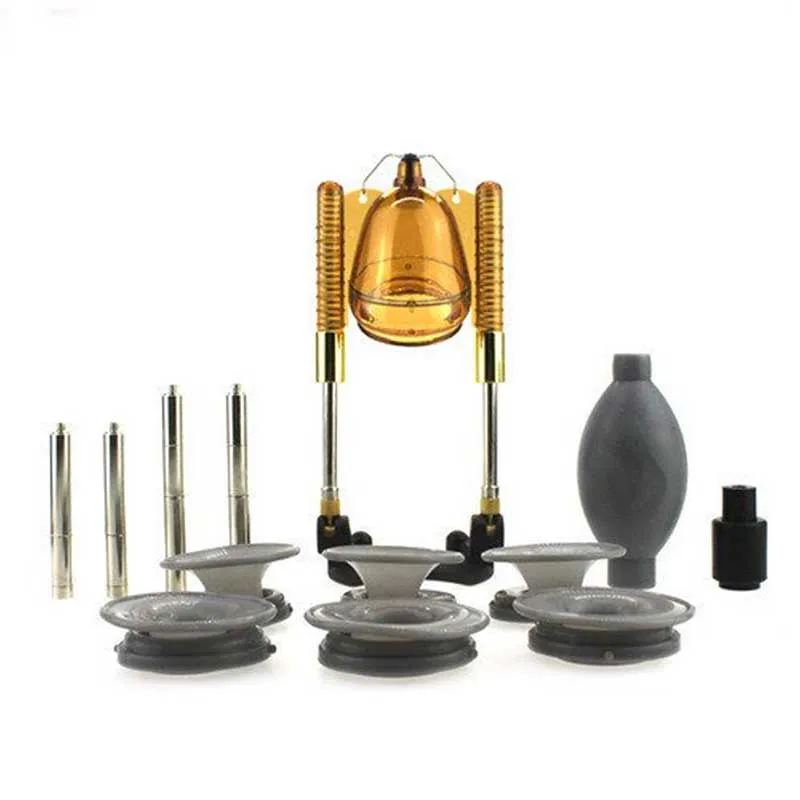 Penis Training Male Size Doctor Penis Traction Device Prolongado Pene Extender Penis Enlarger Vacuum Enlargement Physical