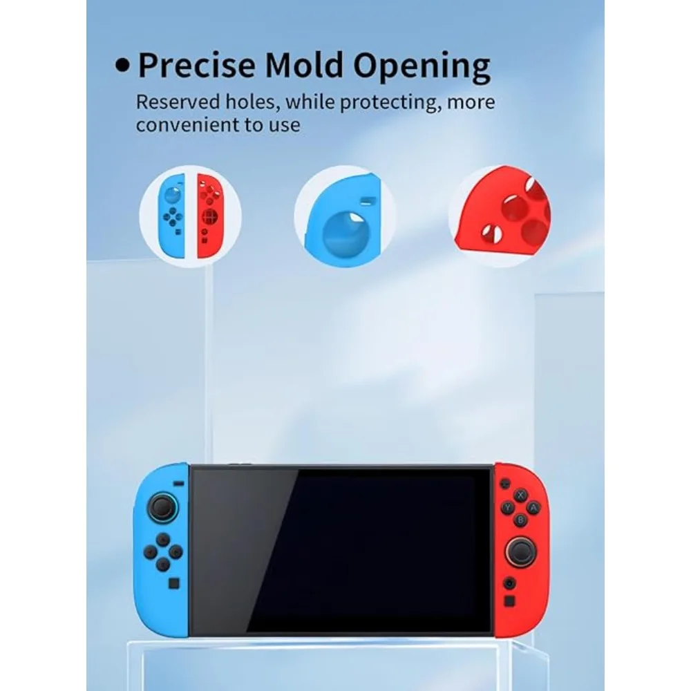

For Nintendo switch2 NS2 Accessories Transparent Anti-Scratch Soft Silicone Shell Protective Case Cap Cover Gaming Console
