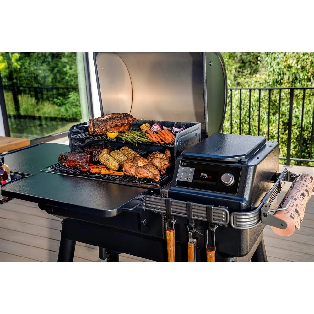 Grills Ironwood Electric Wood Pellet Grill and Smoker with WiFi and App Connectivity,BBQ Grills