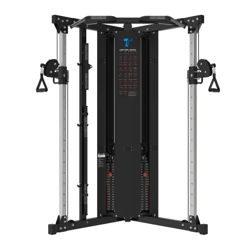 

Adjustable pulley system for fitness function trainer Multifunctional station for home exercise equipment