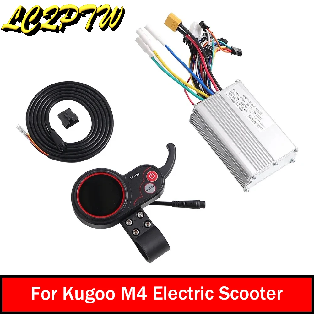 

20A 25A 48V Brushless Motor Sine Wave Parts for kugoo M4 Electric Scooter Universal TF-100 LCD Throttle Speed Display with Cable