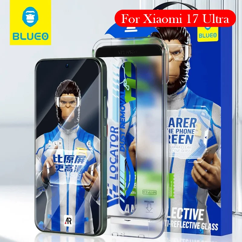 

Blueo AR Tempered Glass For Xiaomi 17 Ultra Dust-free Installation Film Screen Protector for XIAOMI 17 ULTRA