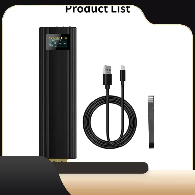 

1Set 80-Gear OLED Digital Display Spot Welder Dual-Pulse Mobile Phone Battery Cell Portable-T44C