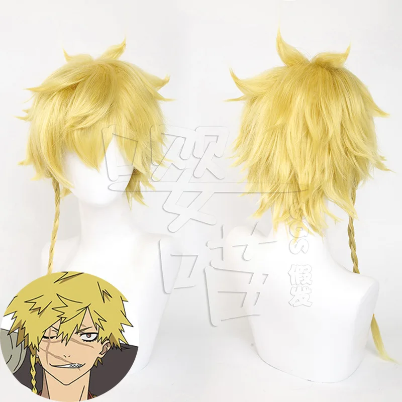 أنيمي الجحيم الجنة شعر مستعار ساجيري بيروكات صناعية تأثيري ازياء أنيمي غابيمارتو عازا تشوبي Jigokuraku Yuzuriha تأثيري الباروكات