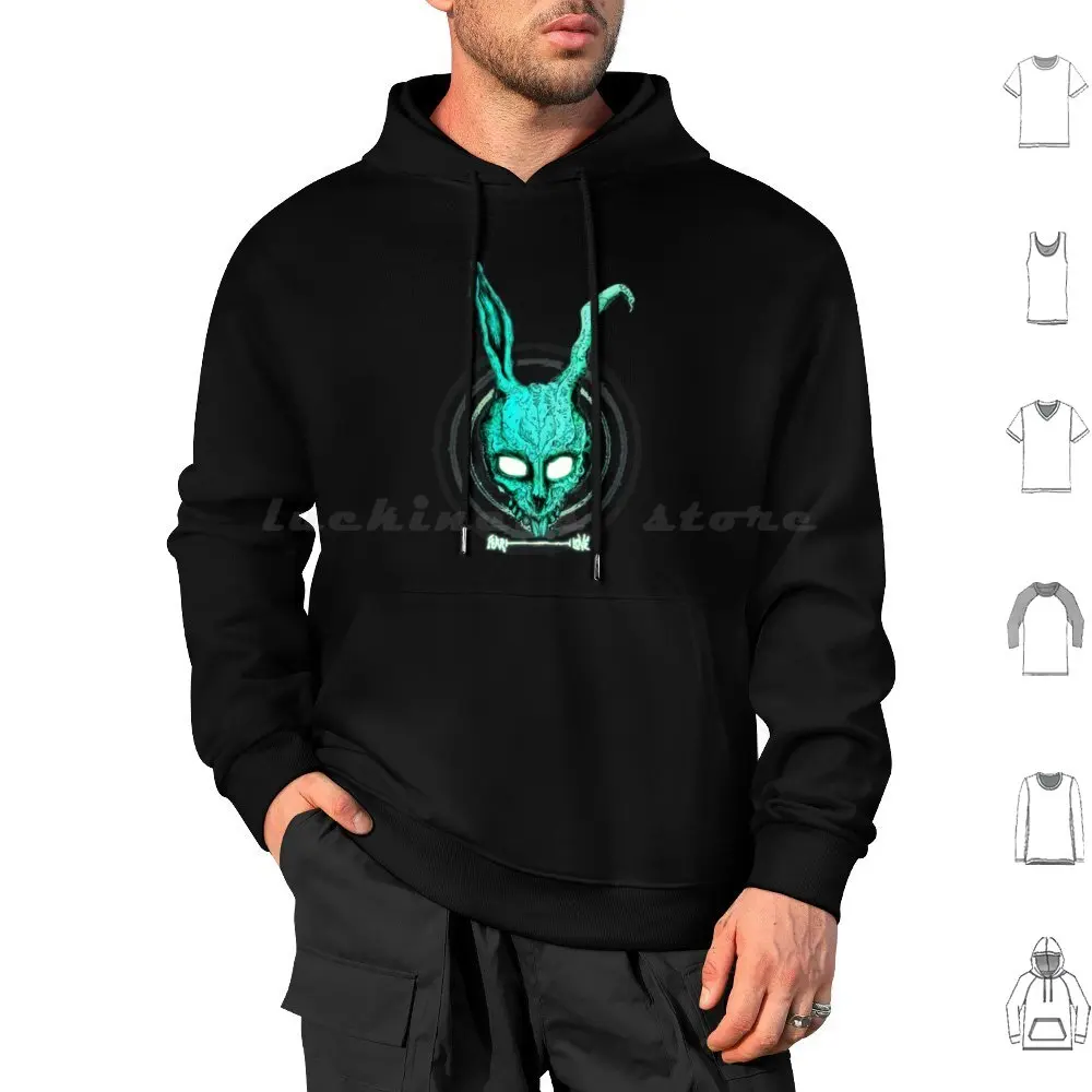 Donnie Darko Hoodie cotton Long Sleeve Donnie Darko Frank The Bunny Horror Movie Halloween Rabbit Fantasy Comics