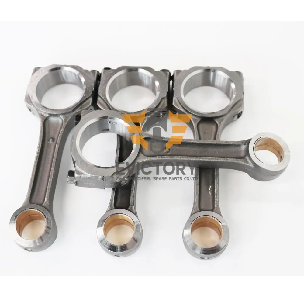 Forklift Parts K25 K12 crankshaft 4 pcs Connecting Rod + Bearing + Piston + Ring + Cylinder Liner + Gasket Set