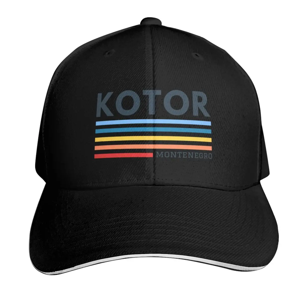 

Kotor Montenegro Baseball Cap black luxury caps fishing caps man For Man Women's
