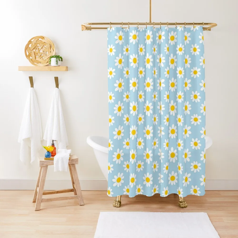 

Daisy Shower Curtain For Shower Modern Showers For Bathroom Waterproof Shower Modern Accessory Bathrooms Curtain