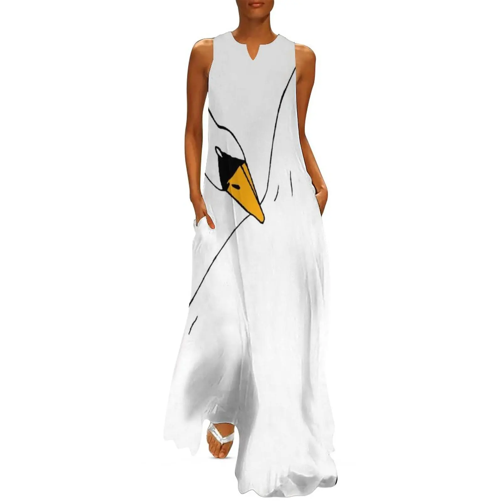 Swan Dress (Bjork) Long Dress birthday dress Long dresses for women 2025